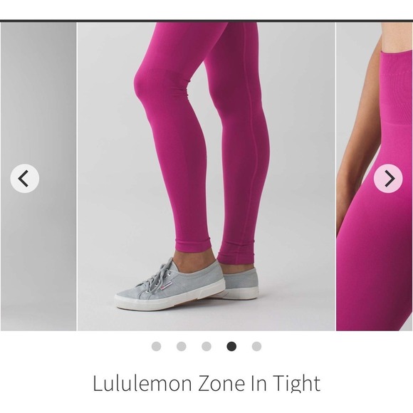 Lululemon zone in tight leggings pants‎ women's 4 - Picture 8 of 11